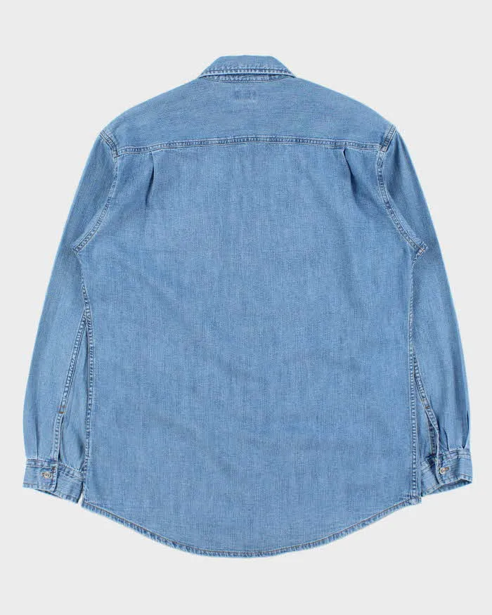 Vintage 2000s Levi's Oversized Denim Long Sleeve Shirt - M sold by Rokit product image thumbnail 2