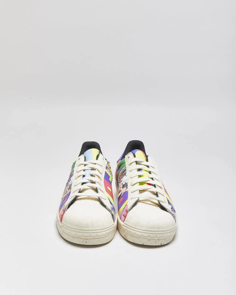 DS 2022 Adidas Originals Superstar x Pride Kris Andrew Small Unite Trainers - UK10 sold by Rokit product image thumbnail 3