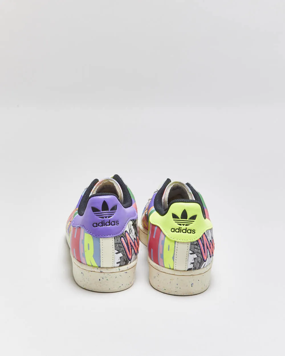 DS 2022 Adidas Originals Superstar x Pride Kris Andrew Small Unite Trainers - UK10 sold by Rokit product image thumbnail 4