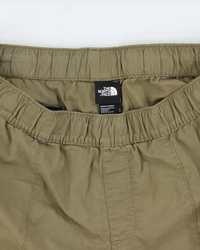 Vintage The North Face 7" Khaki Canvas Adventure Shorts - L sold by Rokit product image thumbnail 5