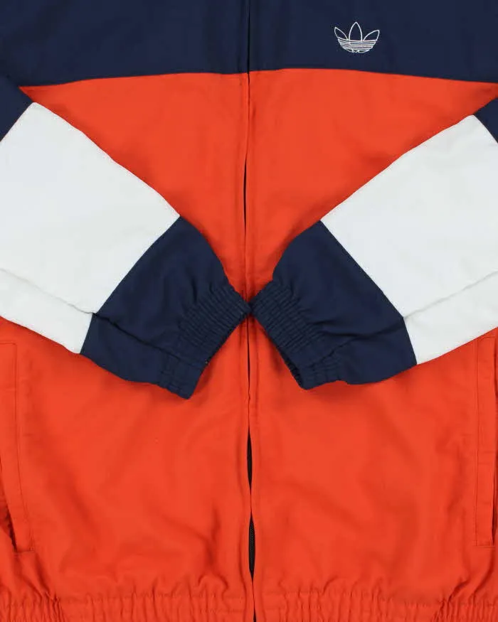 Vintage Adidas Originals Embroidered Trefoil Striped Windbreaker Jacket - M sold by Rokit product image thumbnail 4