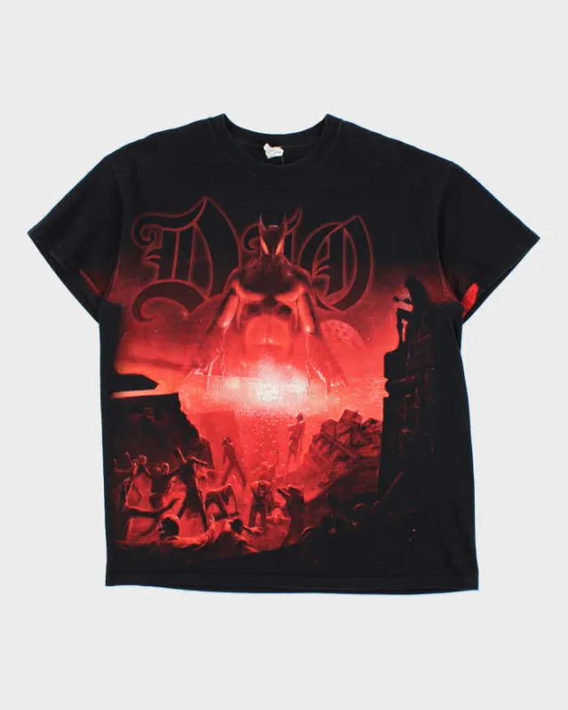 Vintage Dio Last In Line Metal Band Anvil Preshrunk Crewneck T-Shirt - L made by Rokit