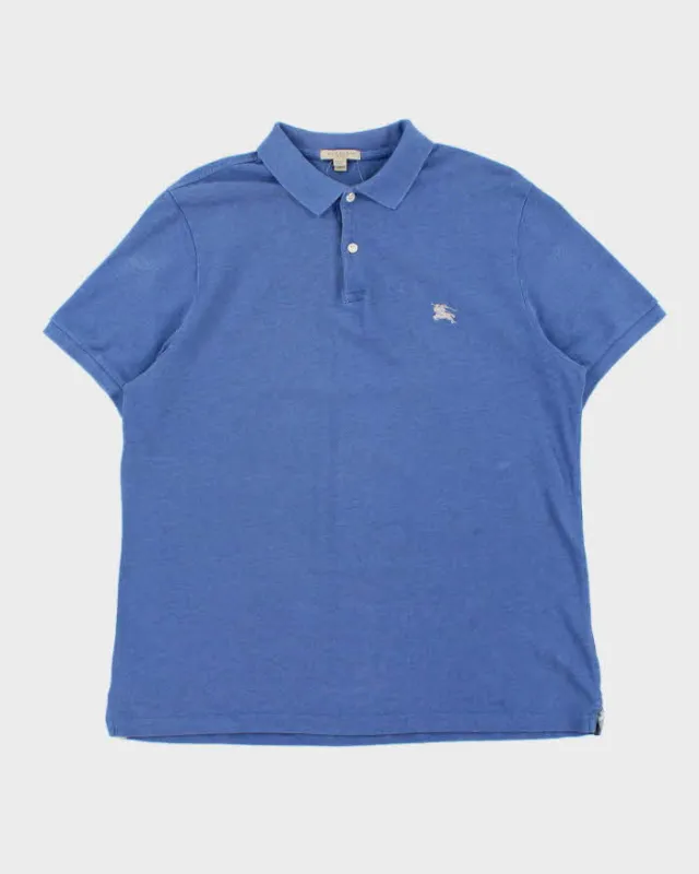 Vintage Y2K 00s Burberry Brit Nova Check Trim Short Sleeve Polo Shirt - XL made by Burberry