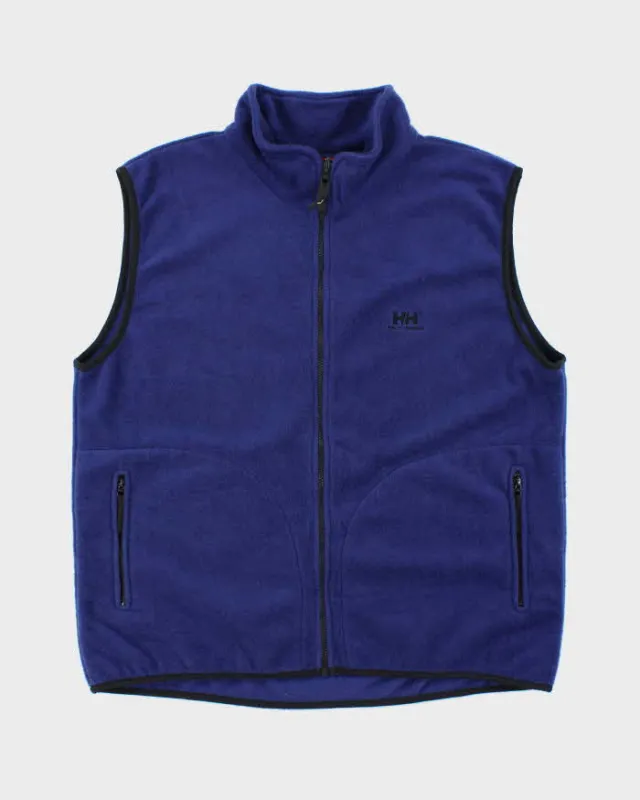 Vintage 1990s Helly Hansen Made In USA Fleece Gilet - XXL made by Helly Hansen
