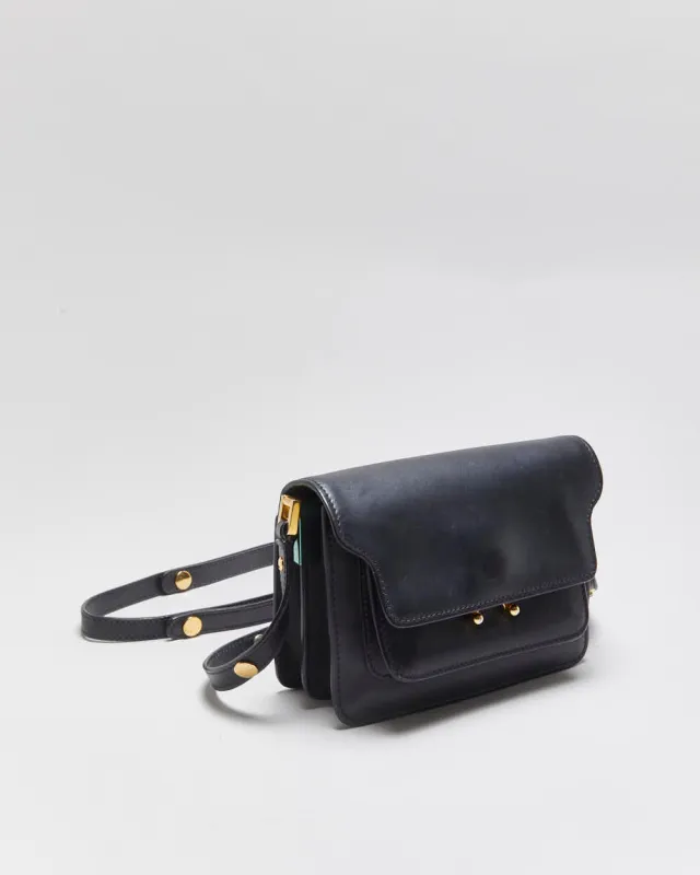 Marni Trunk Leather Cross-body Bag made by Rokit