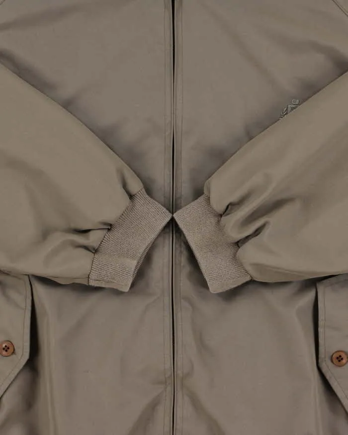 Vintage 1990s Izod Khaki Soft Shell Harrington Jacket - L sold by Rokit product image thumbnail 4