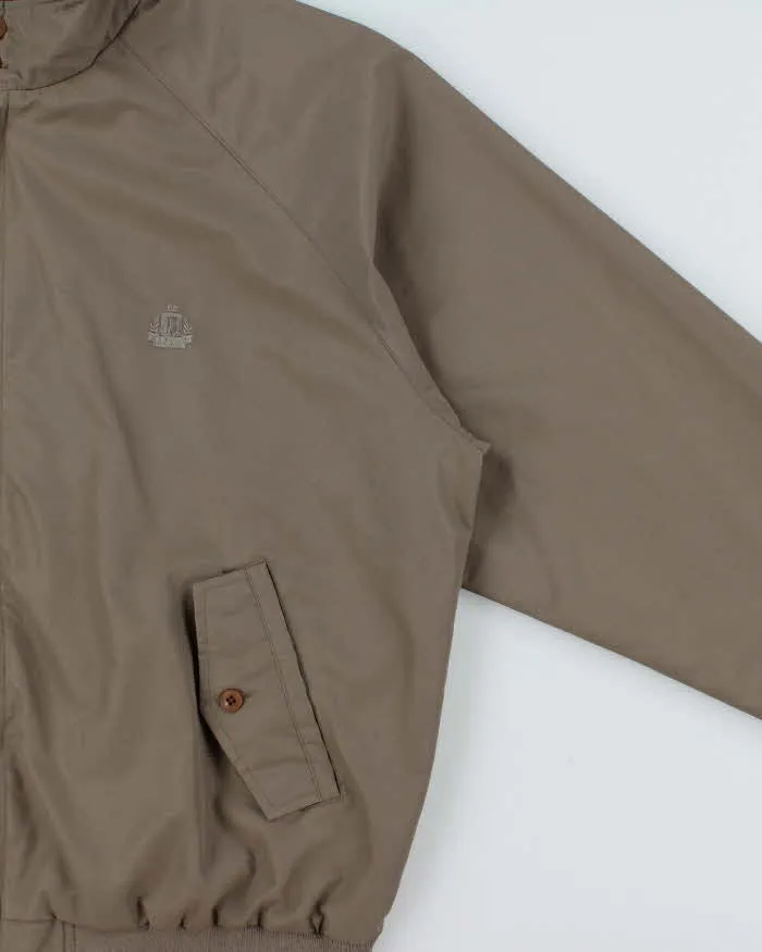 Vintage 1990s Izod Khaki Soft Shell Harrington Jacket - L sold by Rokit product image thumbnail 3