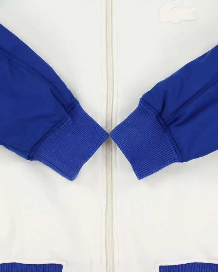 Vintage Lacoste Croc Soft Shell Two-Tone Varsity Bomber Jacket - L sold by Rokit product image thumbnail 5