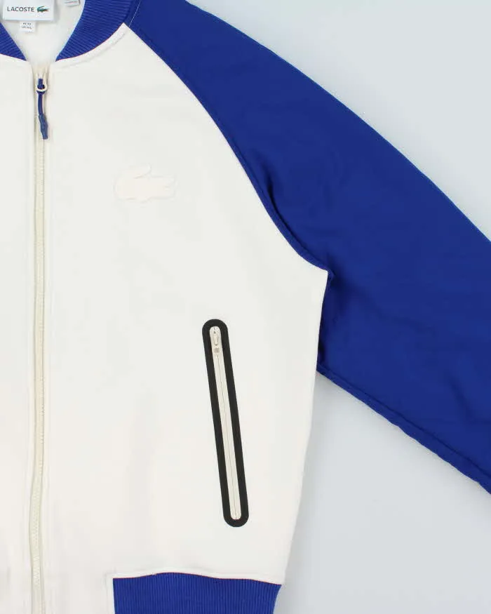 Vintage Lacoste Croc Soft Shell Two-Tone Varsity Bomber Jacket - L sold by Rokit product image thumbnail 3
