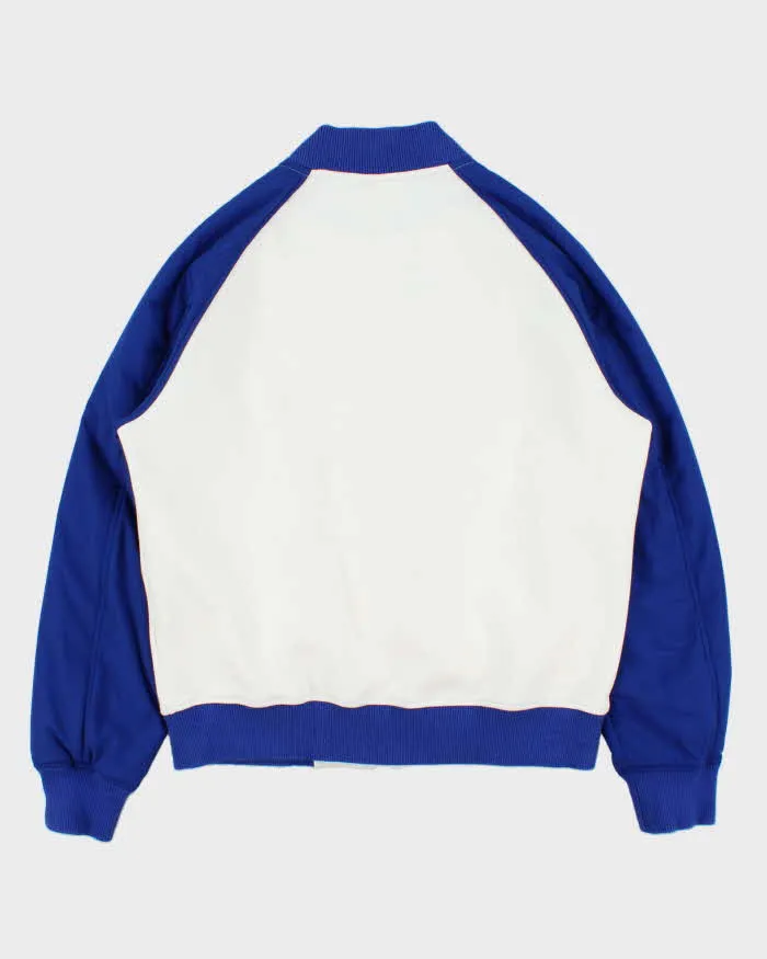 Vintage Lacoste Croc Soft Shell Two-Tone Varsity Bomber Jacket - L sold by Rokit product image thumbnail 2