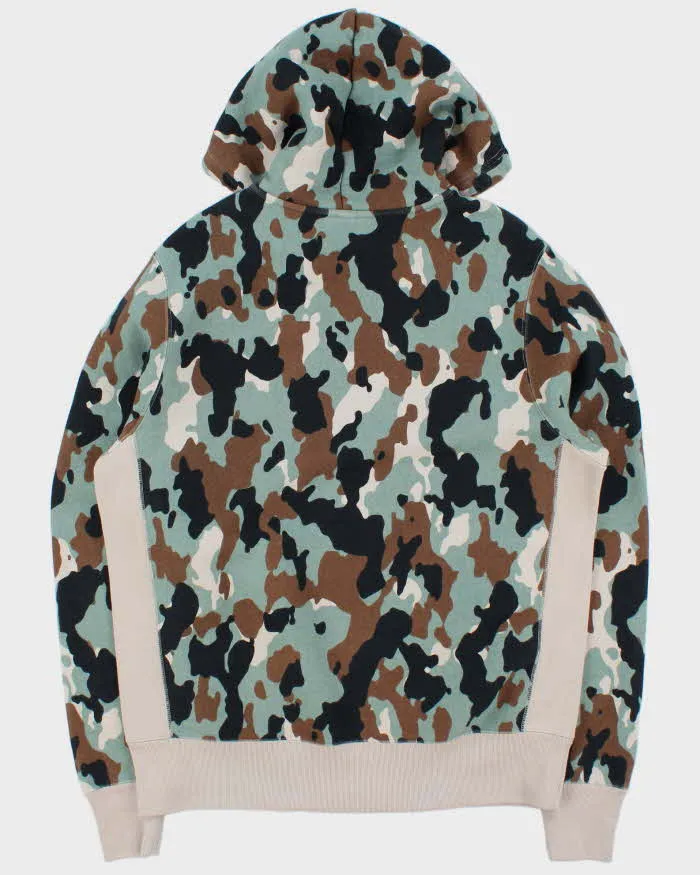 Vintage Champion Reverse Weave Woodland Camo Heavyweight Pullover Hoodie - L sold by Rokit product image thumbnail 2