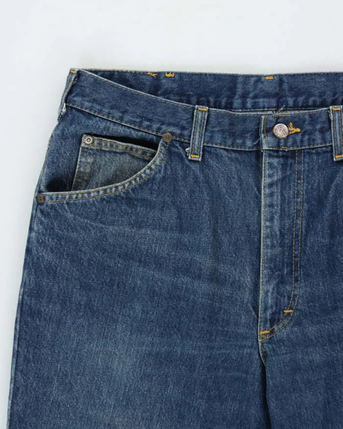 Vintage 1988 Lee Riders Made In Canada Mid Rise Dark Wash Denim Bootcut Jeans - W34 L30 sold by Rokit product image thumbnail 3