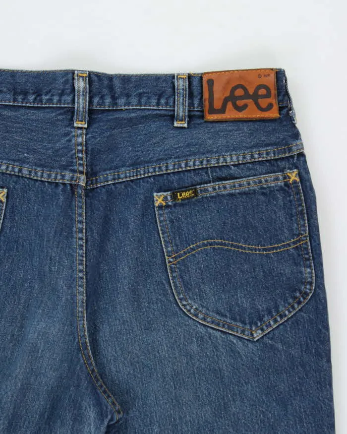 Vintage 1988 Lee Riders Made In Canada Mid Rise Dark Wash Denim Bootcut Jeans - W34 L30 sold by Rokit product image thumbnail 4