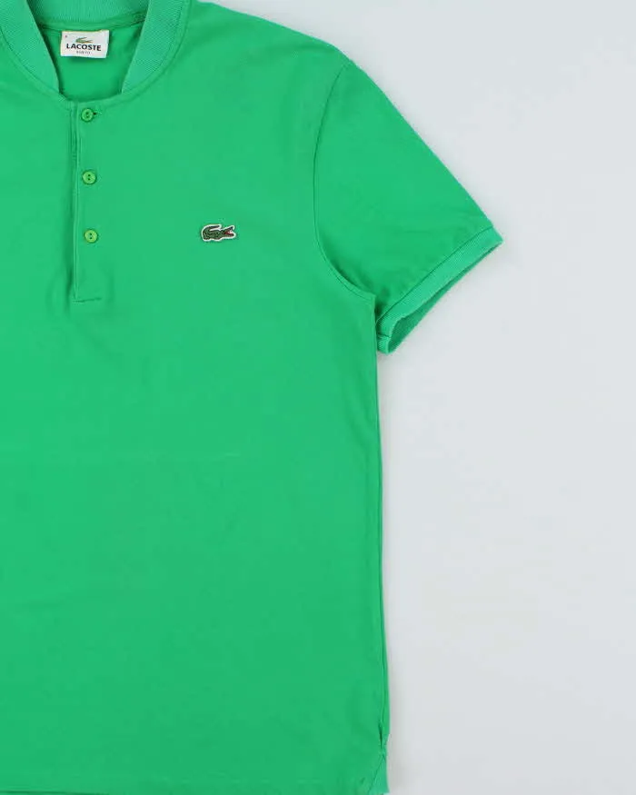 Vintage Y2K 00s Lacoste Heavyweight Slim-Fit Henley T-Shirt - XL sold by Rokit product image thumbnail 3