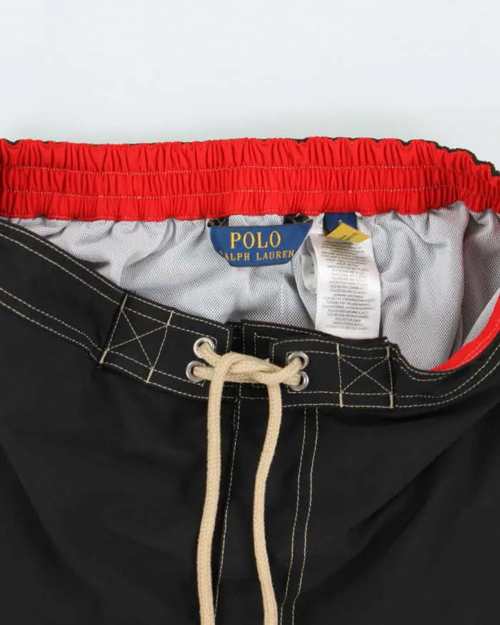 Vintage Polo Ralph Lauren Contrast Stitch Relaxed Fit Swim Shorts - S sold by Rokit product image thumbnail 5