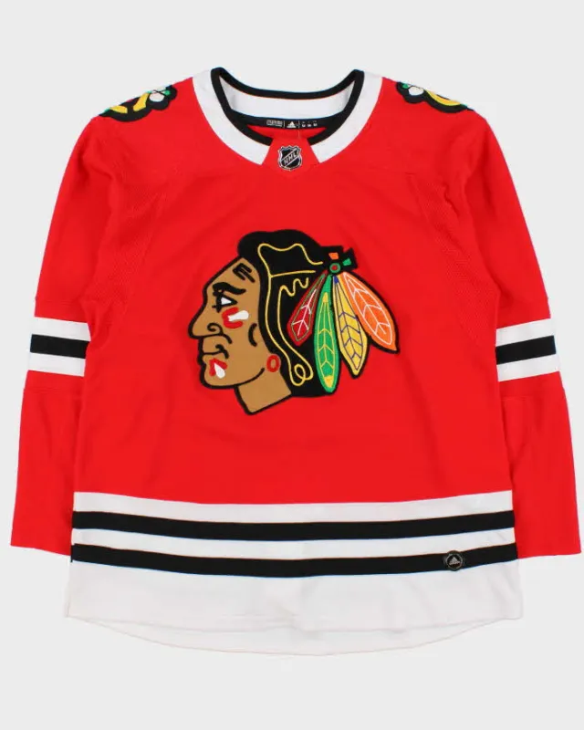 2017 Adidas Chicago Blackhawks Adi Zero Chain Stitch NHL Home Jersey - XL made by Rokit