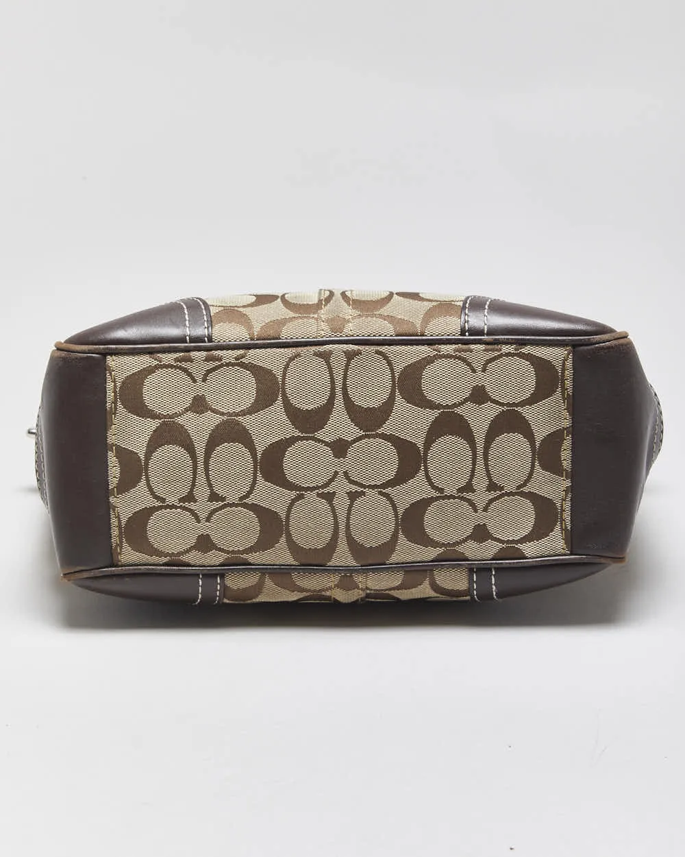 Vintage Y2k 2000s Coach Signature Monogram Tote Handbag sold by Rokit product image thumbnail 5