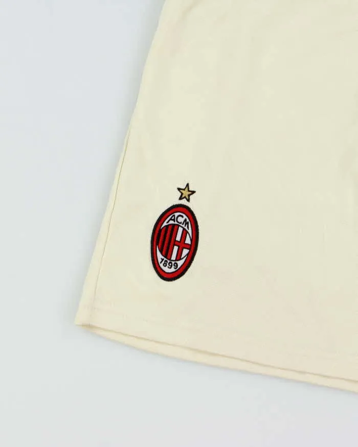 2021-22 Puma AC Milan Cream Away Football Shorts - M sold by Rokit product image thumbnail 3