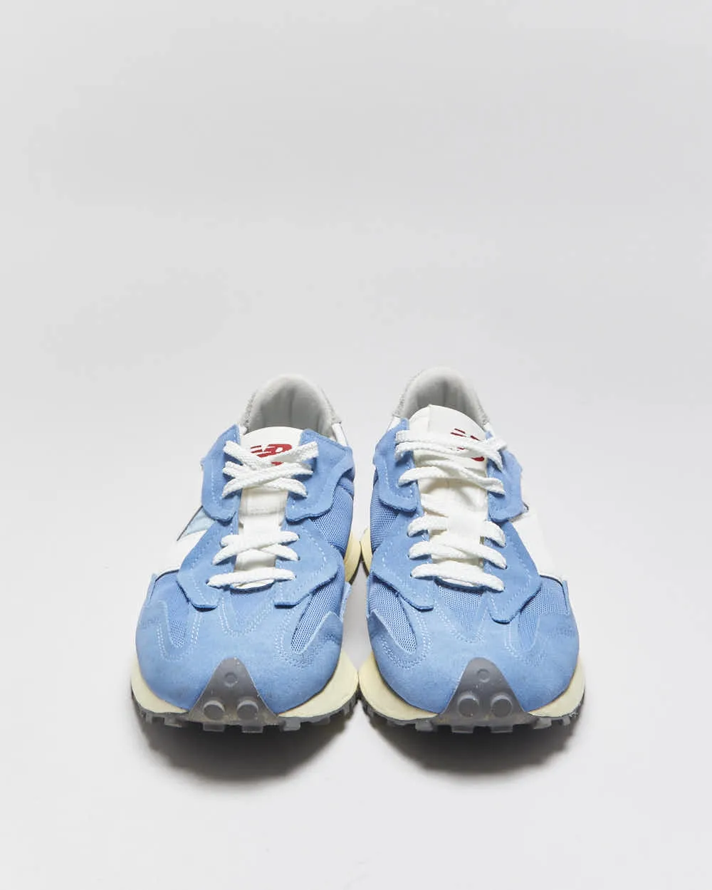 2023 New Balance 327 'Blue Lagona' Nylon/Calf Leather Trainers - UK9 sold by Rokit product image thumbnail 3