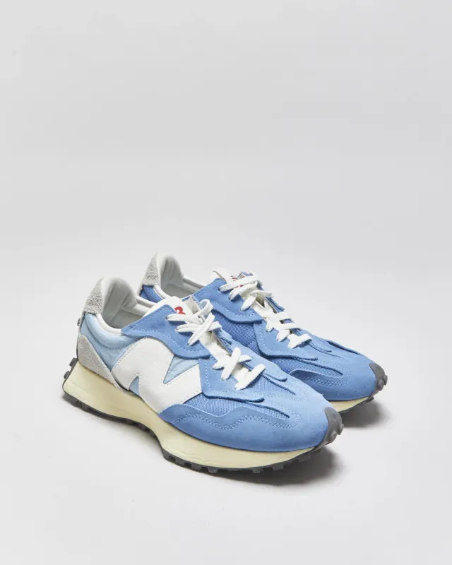 2023 New Balance 327 'Blue Lagona' Nylon/Calf Leather Trainers - UK9 made by New Balance