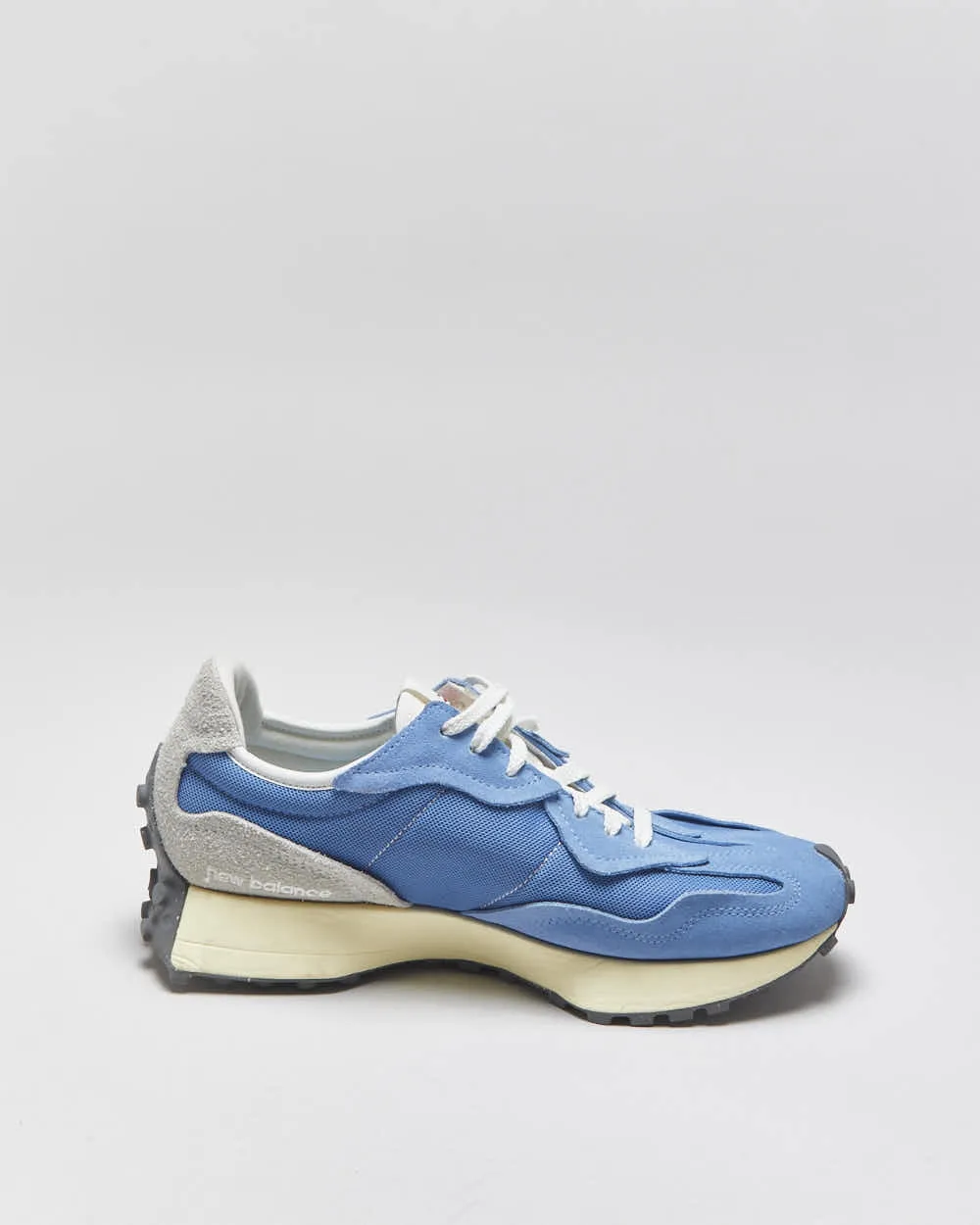 2023 New Balance 327 'Blue Lagona' Nylon/Calf Leather Trainers - UK9 sold by Rokit product image thumbnail 2