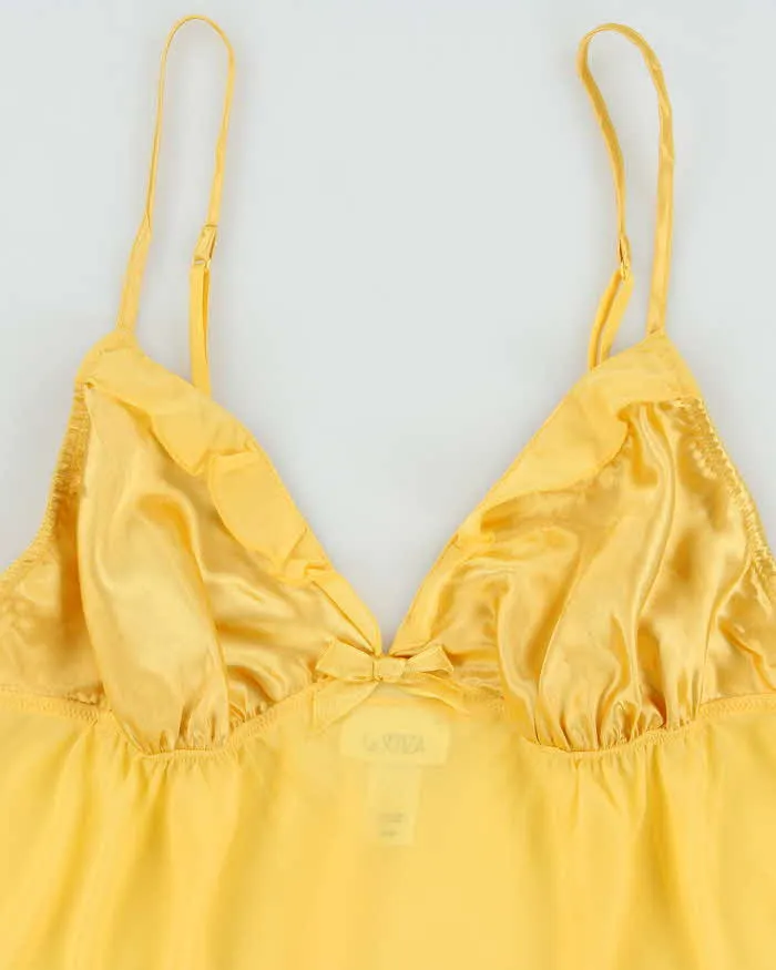 Vintage Y2k 2000s La Senza Mesh Flowy Cami - M sold by Rokit product image thumbnail 3