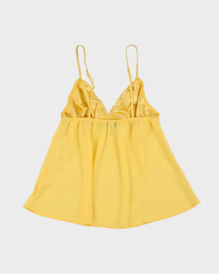 Vintage Y2k 2000s La Senza Mesh Flowy Cami - M sold by Rokit product image thumbnail 2