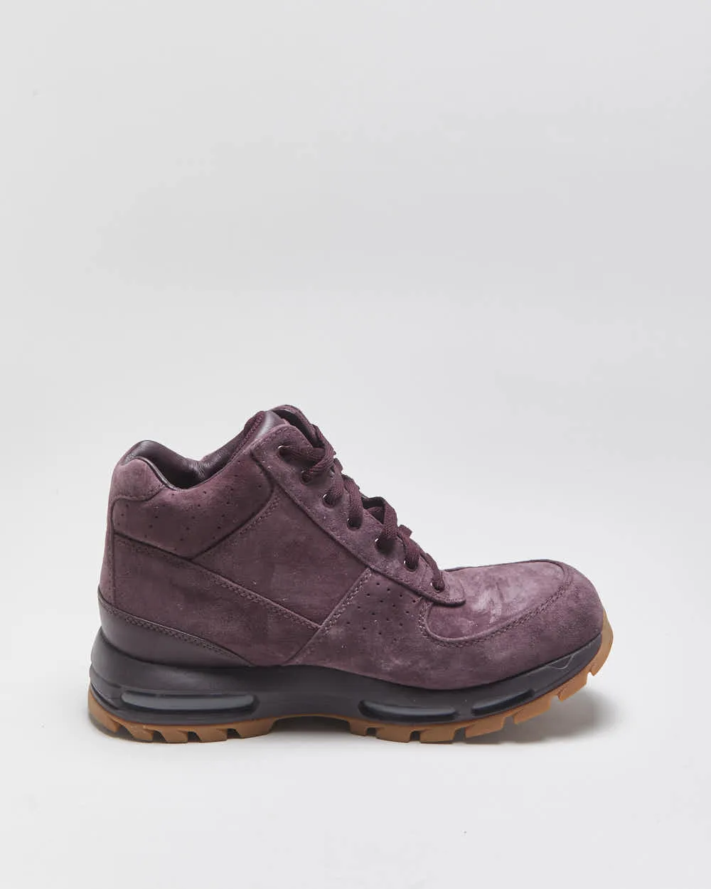 DS 2023 Nike Air Max ACG Goadome 'Deep Purple Gum' Suede Trainer Boots - UK10 sold by Rokit product image thumbnail 2
