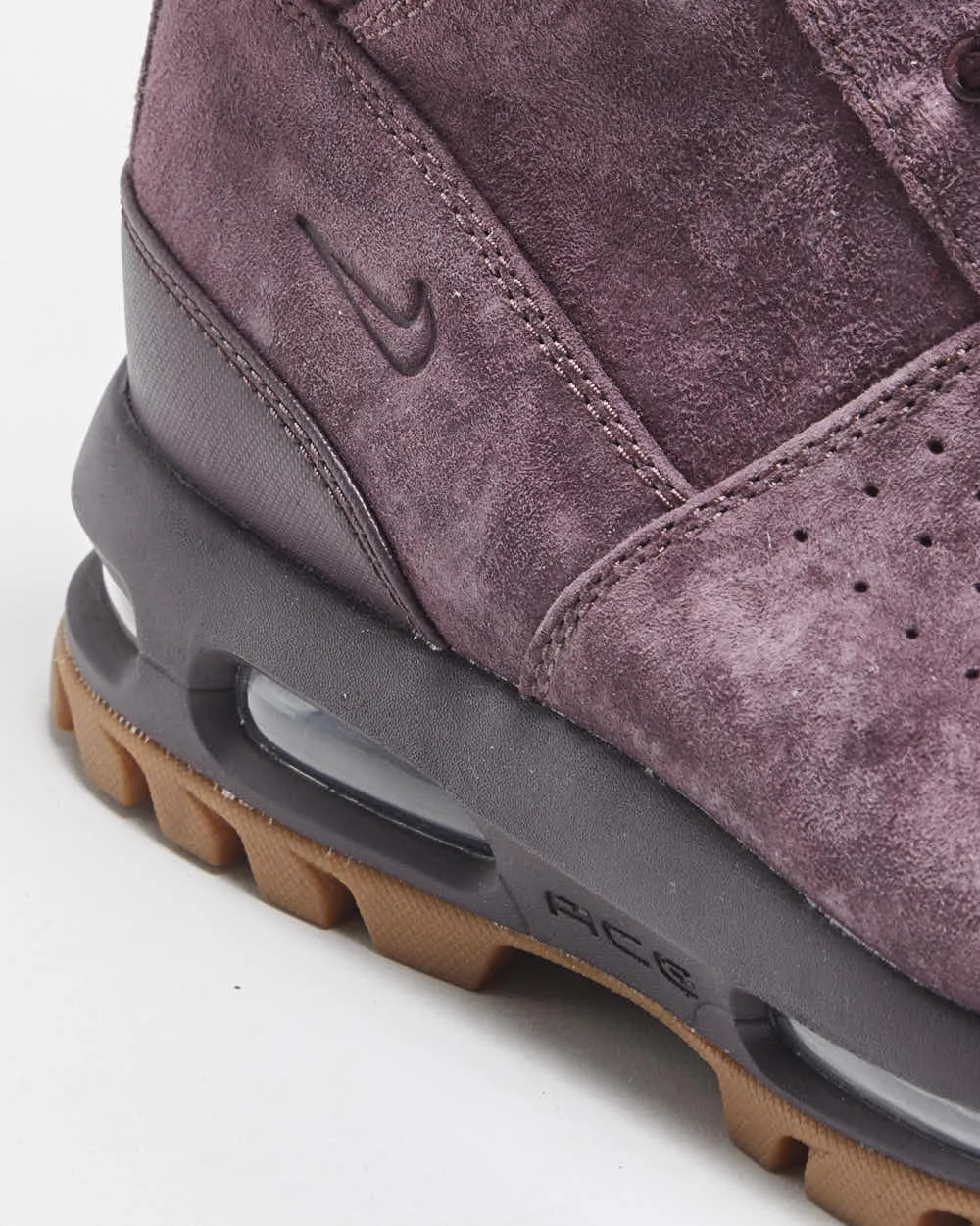 DS 2023 Nike Air Max ACG Goadome 'Deep Purple Gum' Suede Trainer Boots - UK10 sold by Rokit product image thumbnail 5