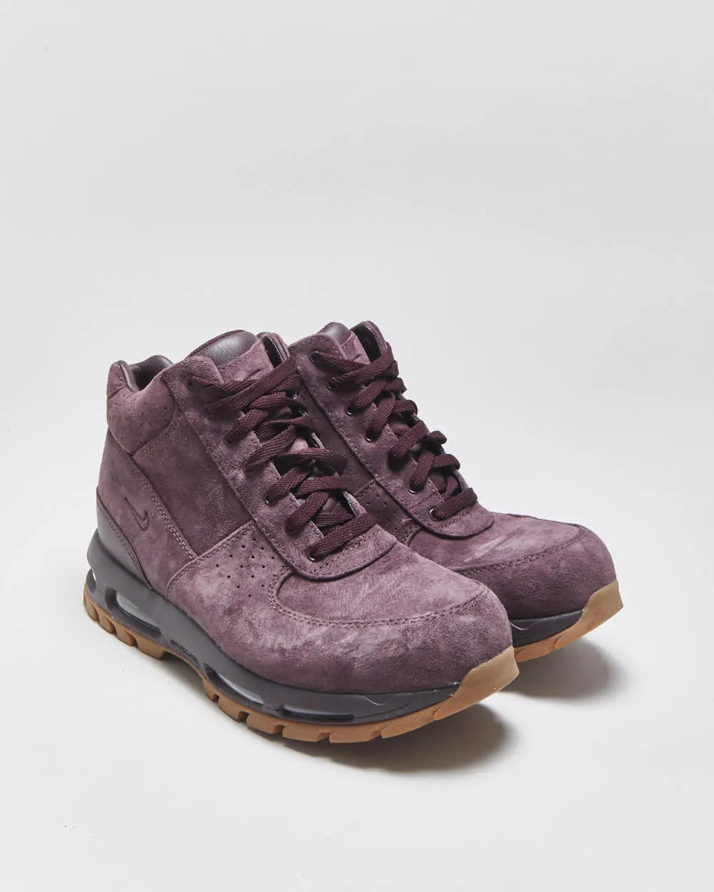 DS 2023 Nike Air Max ACG Goadome 'Deep Purple Gum' Suede Trainer Boots - UK10 sold by Rokit