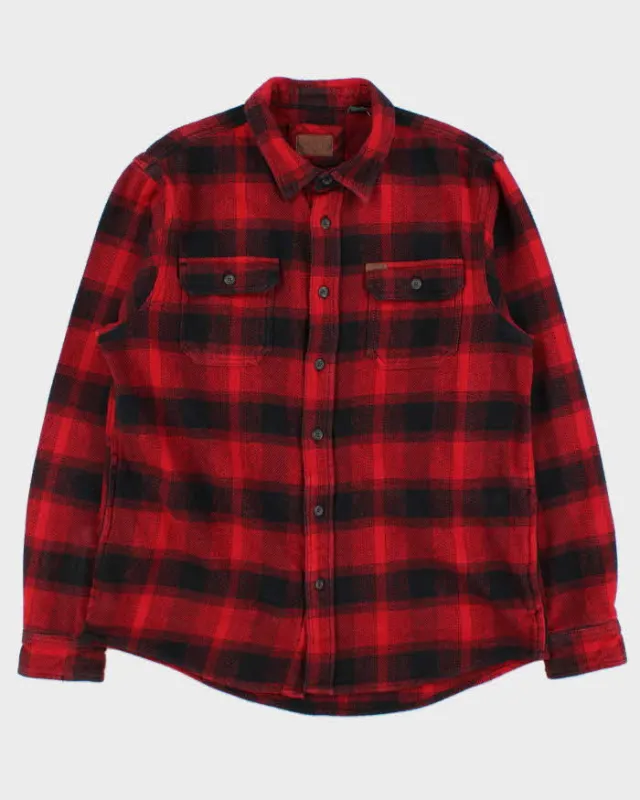 Vintage Orvis Heavyweight Flannel Shirt - L made by Rokit