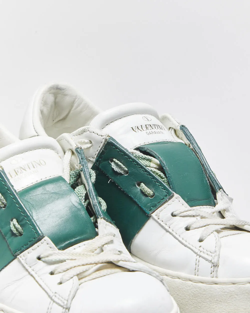 2020 Valentino Open Rockstud Women's Calfskin leather Low Top Trainers - UK2 sold by Rokit product image thumbnail 5