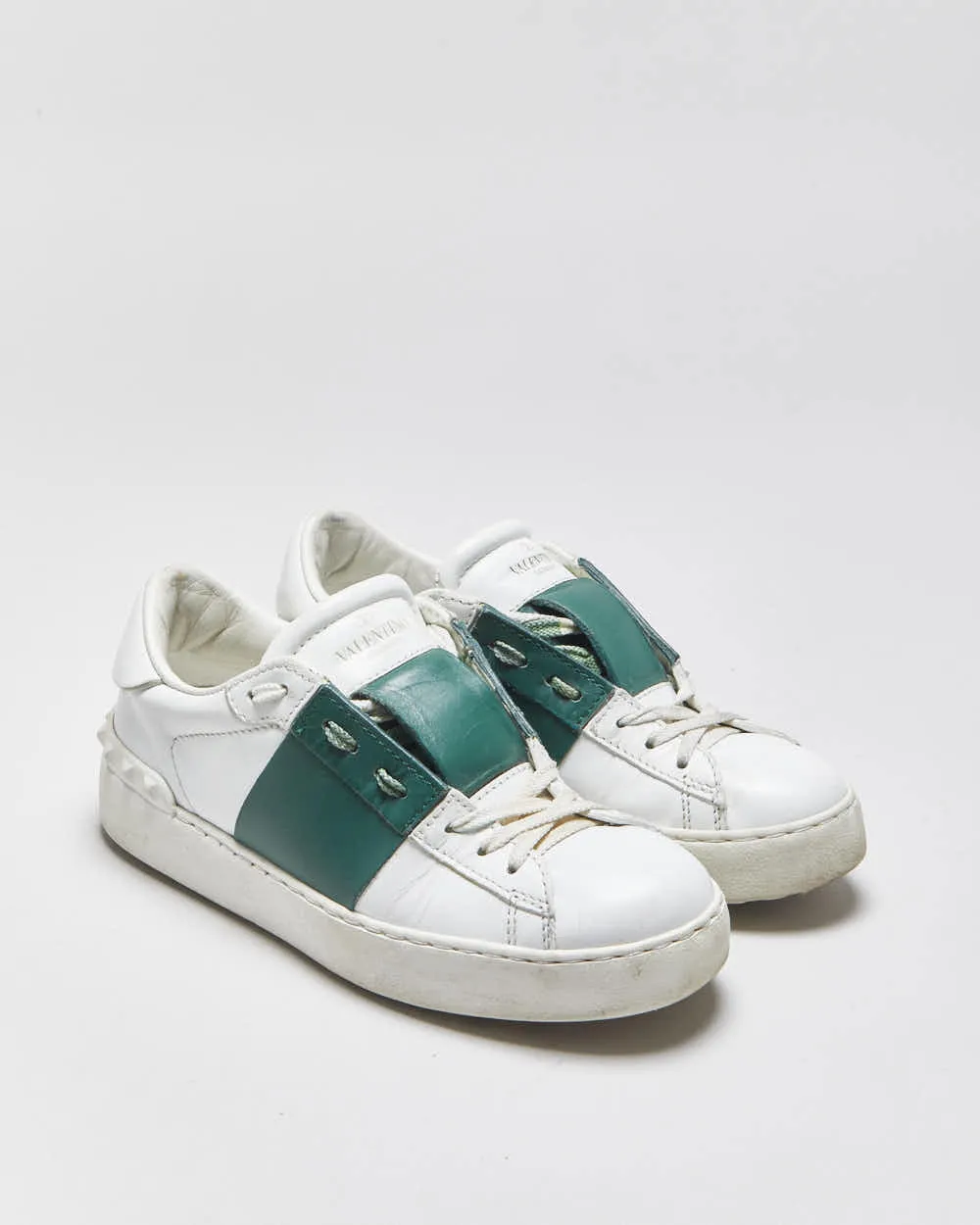 2020 Valentino Open Rockstud Women's Calfskin leather Low Top Trainers - UK2 sold by Rokit