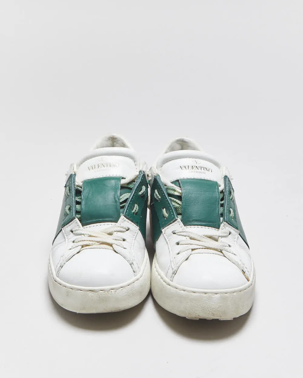 2020 Valentino Open Rockstud Women's Calfskin leather Low Top Trainers - UK2 sold by Rokit product image thumbnail 3