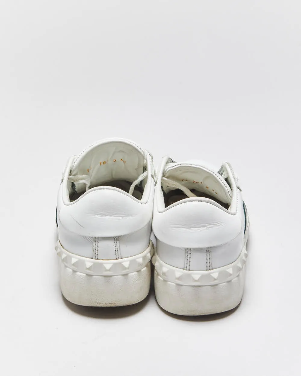 2020 Valentino Open Rockstud Women's Calfskin leather Low Top Trainers - UK2 sold by Rokit product image thumbnail 4