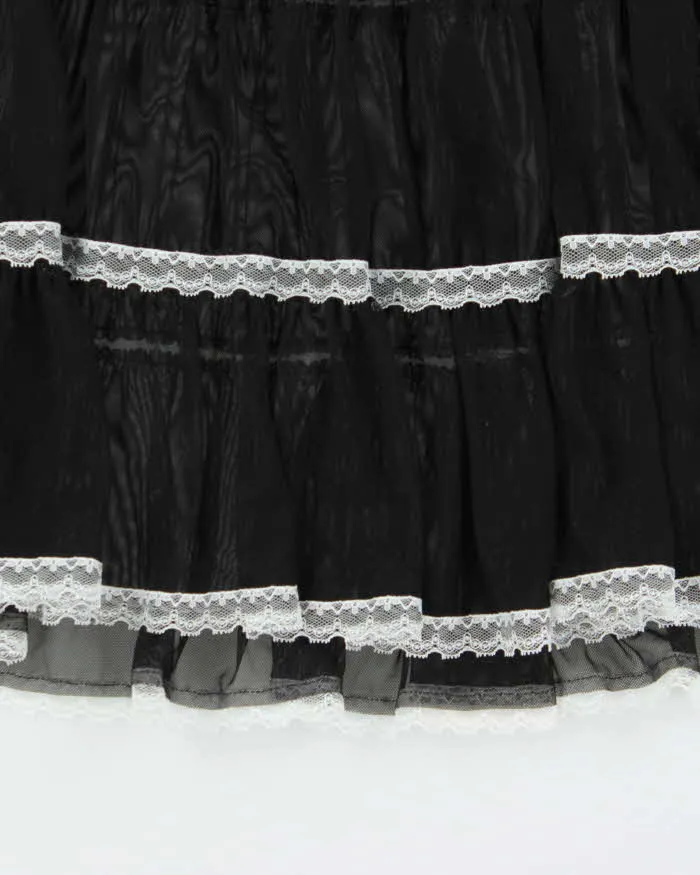 Vintage Y2k 2000s La Senza Tiered Mesh Cami Top - S sold by Rokit product image thumbnail 4