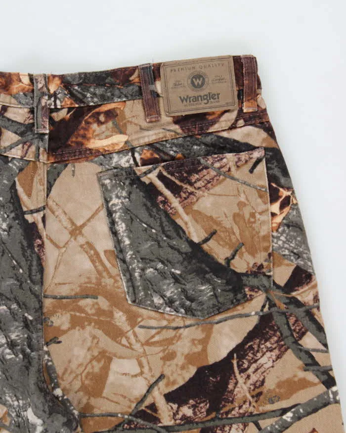 Vintage Y2K 00s Wrangler Fusion 3.0 Realtree Camo Double Knee Denim Relaxed Fit Jeans - W36 L31 sold by Rokit product image thumbnail 4