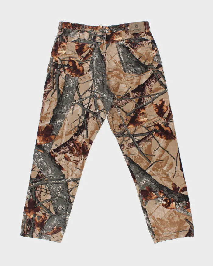 Vintage Y2K 00s Wrangler Fusion 3.0 Realtree Camo Double Knee Denim Relaxed Fit Jeans - W36 L31 sold by Rokit product image thumbnail 2