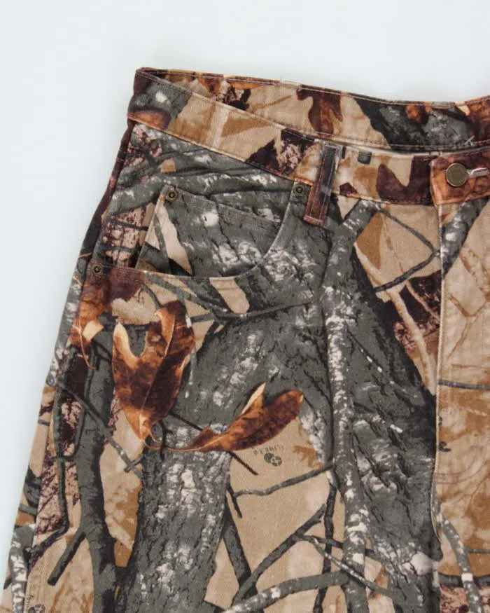 Vintage Y2K 00s Wrangler Fusion 3.0 Realtree Camo Double Knee Denim Relaxed Fit Jeans - W36 L31 sold by Rokit product image thumbnail 3