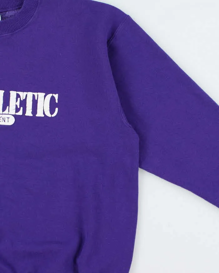 Vintage 1990s HS. Athletic Heavyweight Gildan Famous-Sweat Made In Canada Crewneck Sweatshirt - XL sold by Rokit product image thumbnail 3