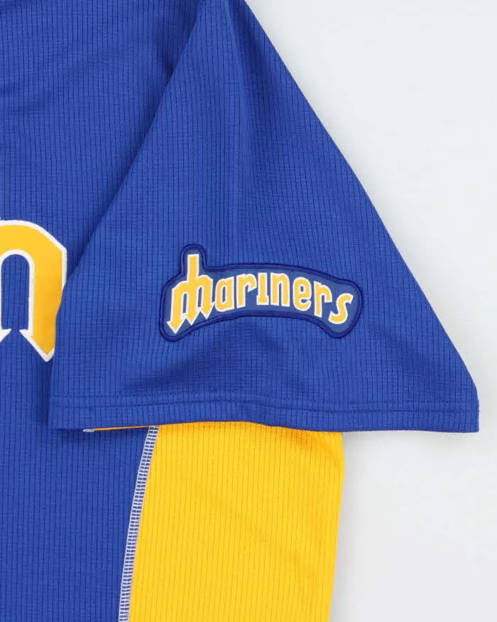 Vintage Cooperstown Collection x Majestic 1980s Seattle Mariners Martinez #11 MLB Throwback Baseball Jersey - XXL sold by Rokit product image thumbnail 4