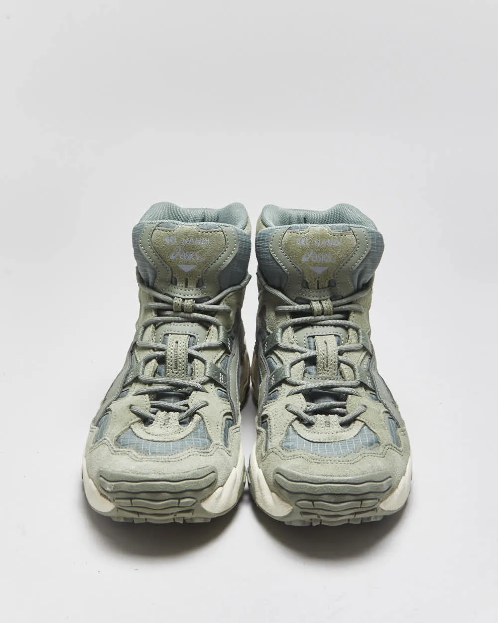2013 Asics Gel Nandi HI Sage Suede Trail Trainer Boots - UK8.5 sold by Rokit product image thumbnail 3