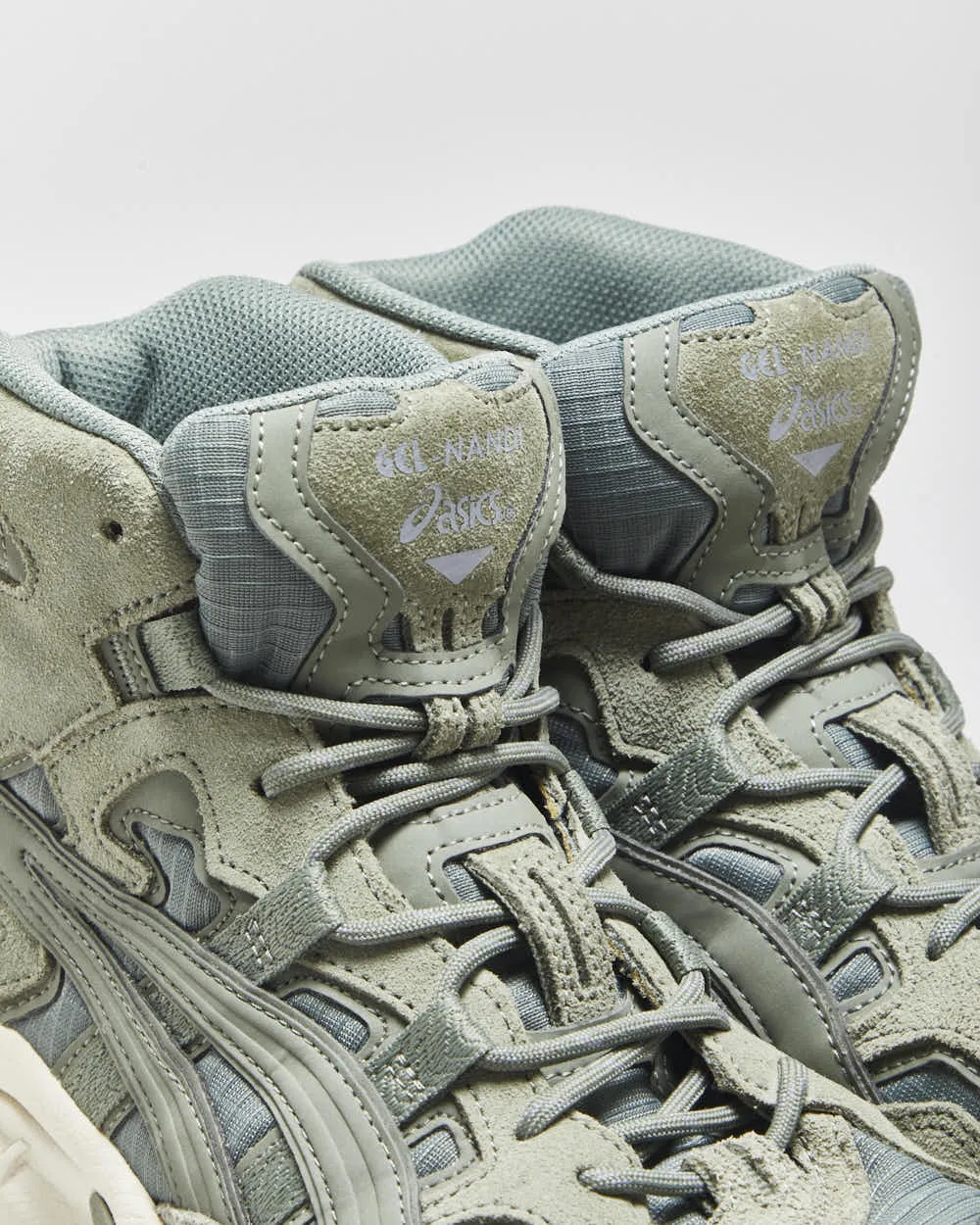 2013 Asics Gel Nandi HI Sage Suede Trail Trainer Boots - UK8.5 sold by Rokit product image thumbnail 5