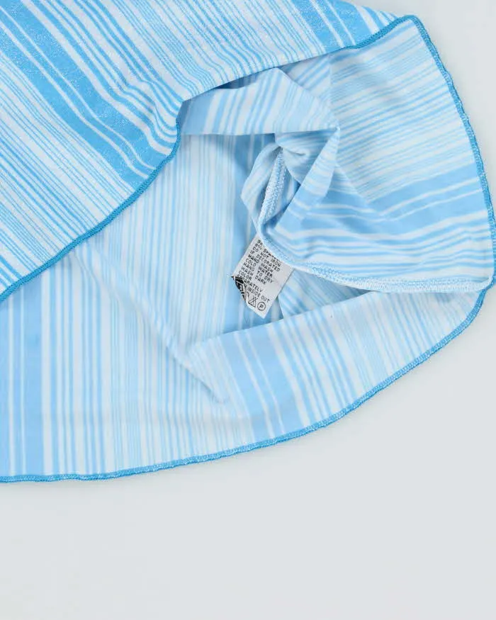 Vintage Y2k 2000s Oops Shimmery Stripe Bandeau Top - XS sold by Rokit product image thumbnail 4