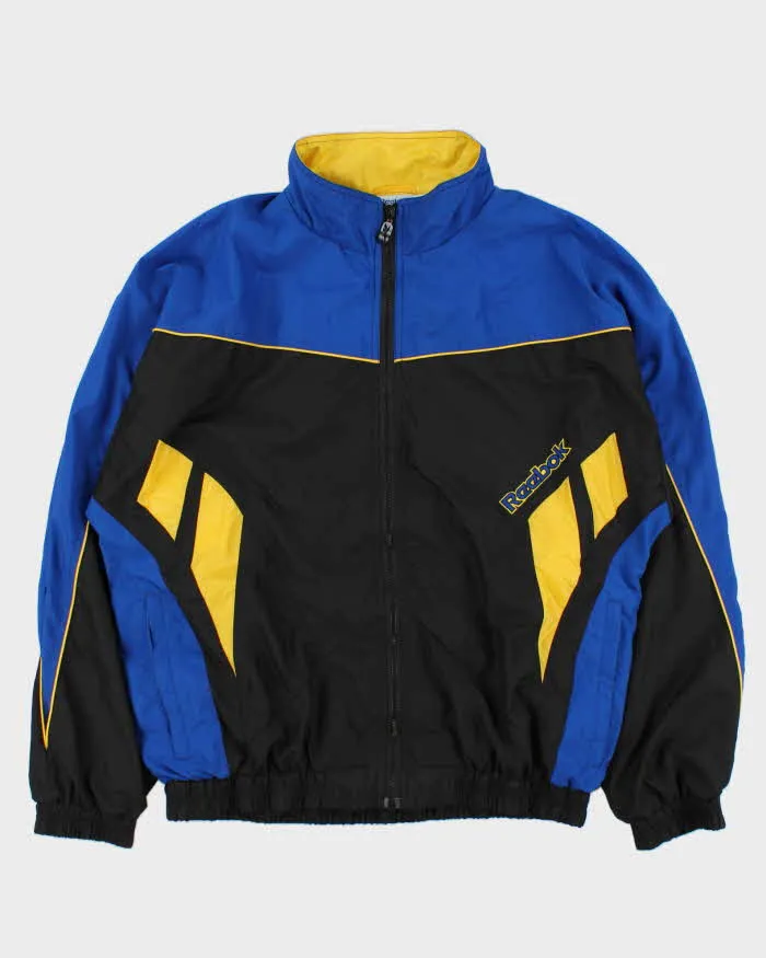 Vintage Y2K 00s Reebok Embroidered Soft Shell Windbreaker Jacket - L sold by Rokit