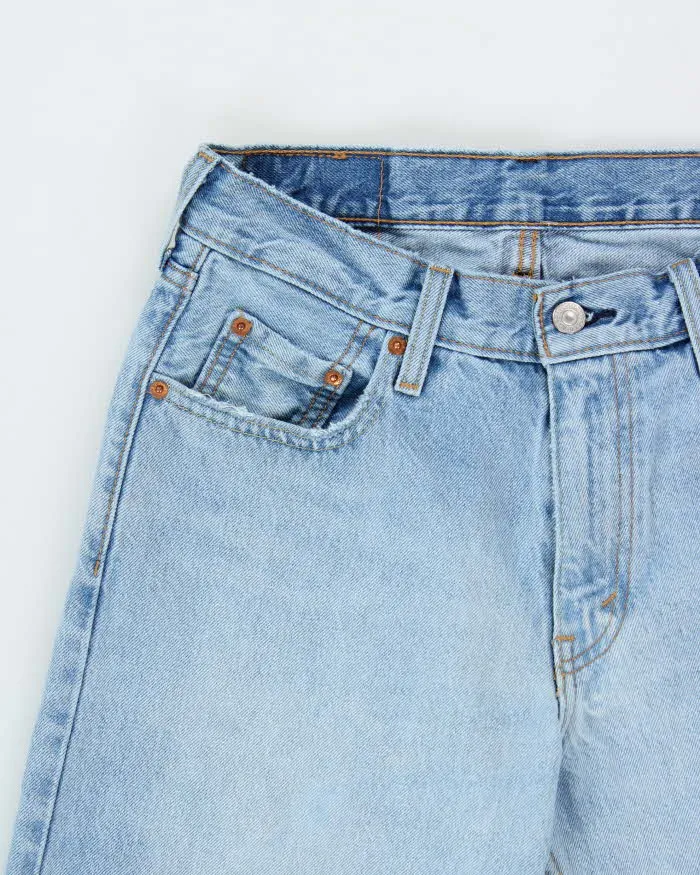 Vintage Levi's 550 '91 Mid Rise Distressed Relaxed Tapered Leg Denim Jeans - W30 L30 sold by Rokit product image thumbnail 3