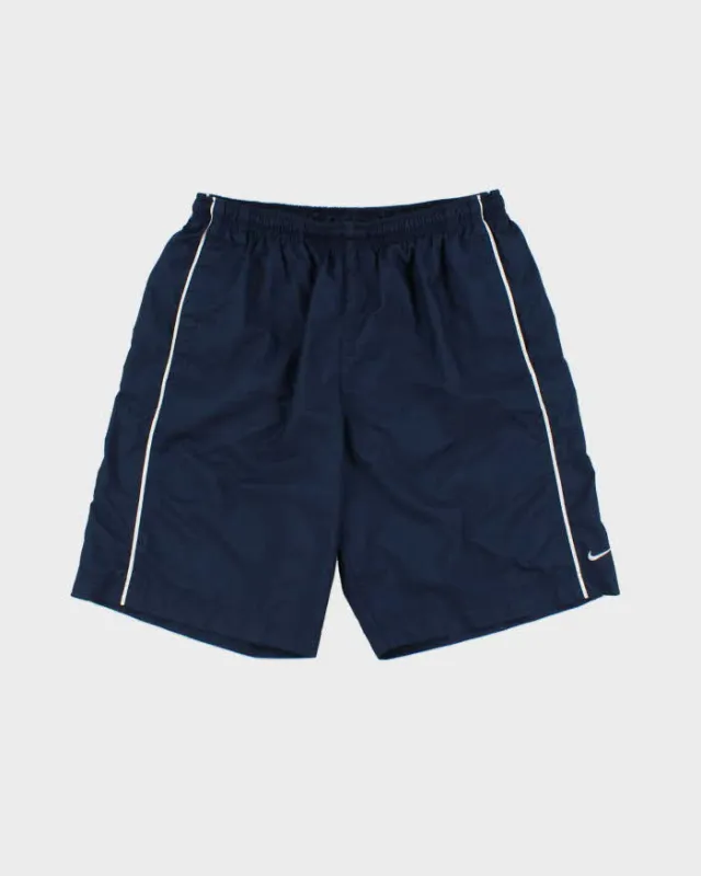 Vintage Y2K 00s Nike Soft Shell Relaxed Fit Swim Shorts - M made by Nike