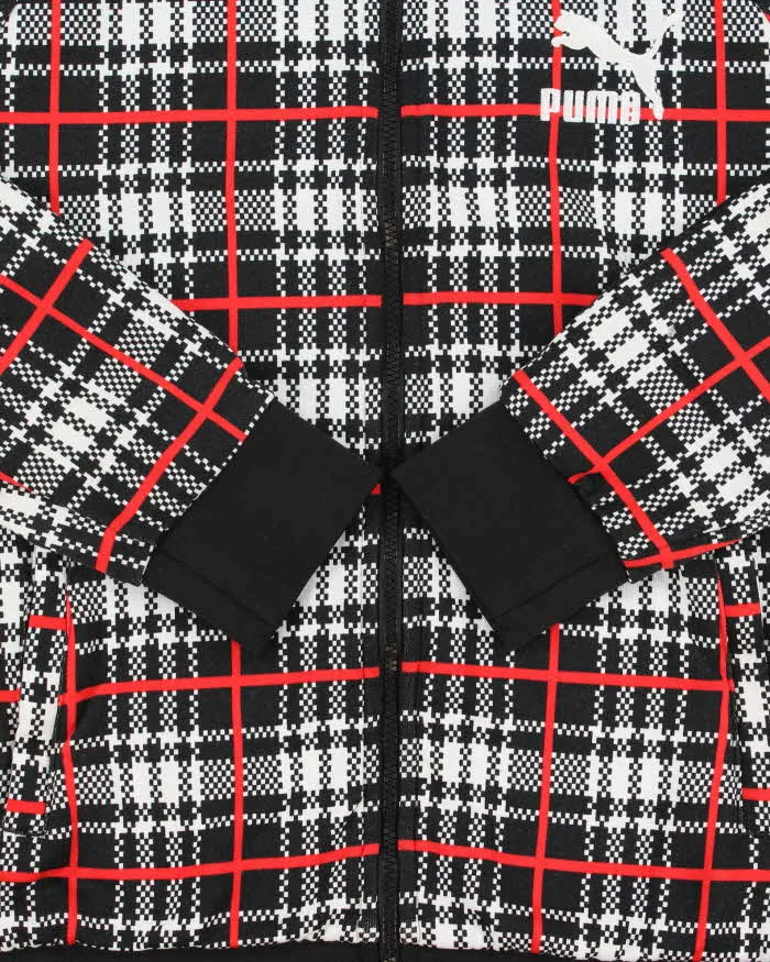 2021 Puma T7 68' Plaid Funnel Neck Track Jacket - S sold by Rokit product image thumbnail 4