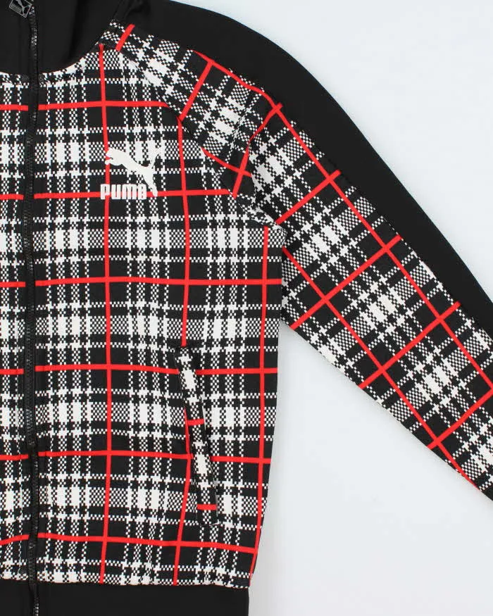 2021 Puma T7 68' Plaid Funnel Neck Track Jacket - S sold by Rokit product image thumbnail 3