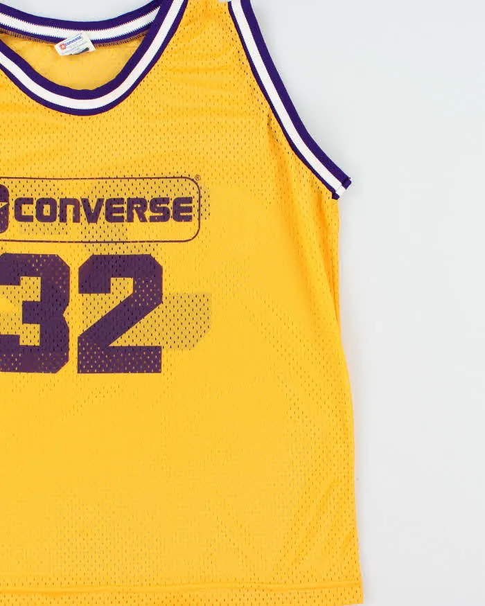 Vintage 1980s Converse LA Made In Canada Mesh Basketball Jersey - M sold by Rokit product image thumbnail 3